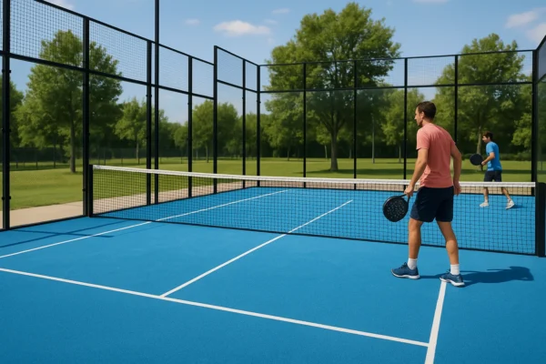 Padel courts construction project by Pools & Cou