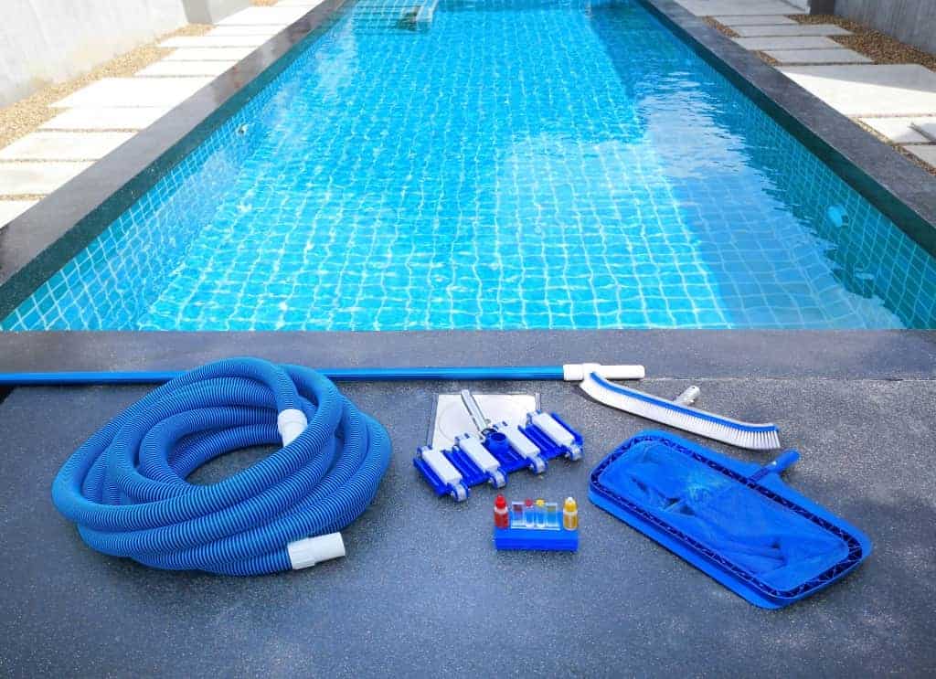 Swimming pool maintenance kit